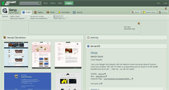 Desktop Screenshot of goryy.deviantart.com