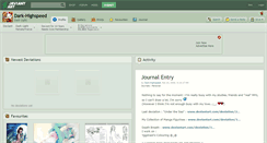 Desktop Screenshot of dark-highspeed.deviantart.com
