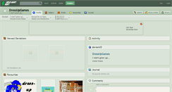 Desktop Screenshot of dressupgames.deviantart.com