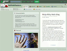 Tablet Screenshot of nailpolishpassion.deviantart.com