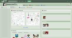 Desktop Screenshot of hyuuzu-luna-fc.deviantart.com