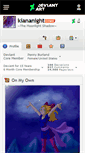 Mobile Screenshot of kiananight.deviantart.com