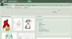 Desktop Screenshot of geode.deviantart.com