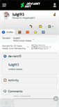 Mobile Screenshot of luigi93.deviantart.com