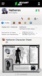 Mobile Screenshot of natheren.deviantart.com