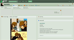 Desktop Screenshot of mich2009.deviantart.com