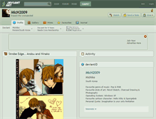 Tablet Screenshot of mich2009.deviantart.com