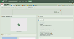 Desktop Screenshot of meeyaow.deviantart.com