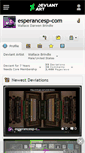 Mobile Screenshot of esperancesp-com.deviantart.com