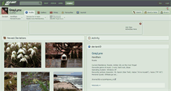 Desktop Screenshot of graylynx.deviantart.com