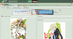 Desktop Screenshot of lolishota.deviantart.com