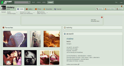 Desktop Screenshot of cicalany.deviantart.com