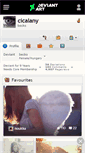 Mobile Screenshot of cicalany.deviantart.com