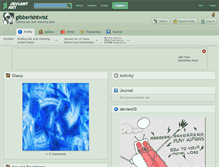 Tablet Screenshot of gibberishtwist.deviantart.com