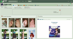 Desktop Screenshot of muggle-angel.deviantart.com