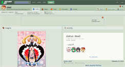 Desktop Screenshot of chizi.deviantart.com