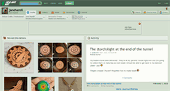 Desktop Screenshot of janehamill.deviantart.com