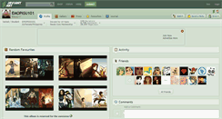 Desktop Screenshot of emopigu101.deviantart.com