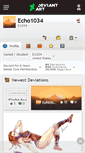 Mobile Screenshot of echo1034.deviantart.com