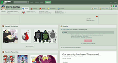Desktop Screenshot of dc-fat-gorillas.deviantart.com