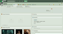 Desktop Screenshot of gabiart.deviantart.com