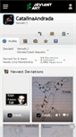 Mobile Screenshot of catalinaandrada.deviantart.com