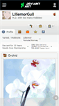 Mobile Screenshot of lillemorgull.deviantart.com