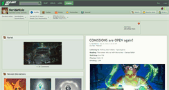 Desktop Screenshot of neridanixie.deviantart.com