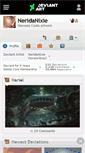 Mobile Screenshot of neridanixie.deviantart.com