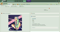 Desktop Screenshot of mina352.deviantart.com