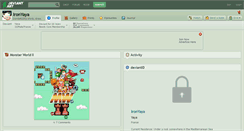Desktop Screenshot of ironyaya.deviantart.com