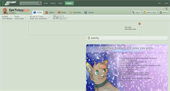 Desktop Screenshot of epictwizzy.deviantart.com