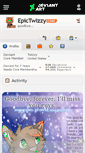 Mobile Screenshot of epictwizzy.deviantart.com