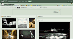Desktop Screenshot of mustafadedeoglu.deviantart.com