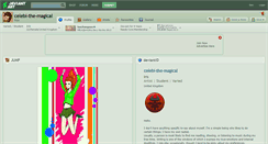 Desktop Screenshot of celebi-the-magical.deviantart.com