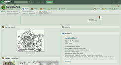 Desktop Screenshot of huronblakhart.deviantart.com