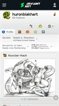 Mobile Screenshot of huronblakhart.deviantart.com