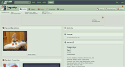 Desktop Screenshot of dragonmyr.deviantart.com