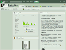 Tablet Screenshot of chopin-club.deviantart.com