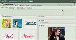 Desktop Screenshot of freakingsmiler.deviantart.com