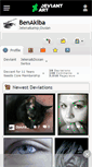 Mobile Screenshot of benakiba.deviantart.com