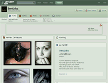 Tablet Screenshot of benakiba.deviantart.com