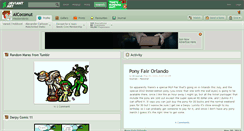 Desktop Screenshot of alcoconut.deviantart.com