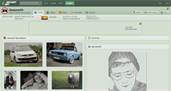Desktop Screenshot of ekstorm99.deviantart.com