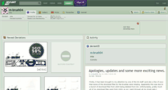 Desktop Screenshot of m-brush04.deviantart.com