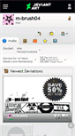 Mobile Screenshot of m-brush04.deviantart.com