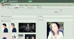 Desktop Screenshot of onineko96.deviantart.com
