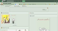 Desktop Screenshot of kuroneko-sama92.deviantart.com