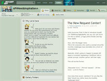 Tablet Screenshot of aphneedsinspiration.deviantart.com