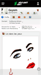 Mobile Screenshot of guyom.deviantart.com
